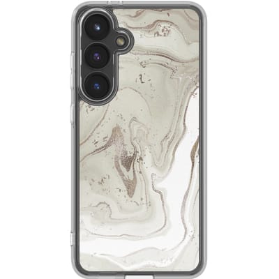 imoshion Hoesje - Geschikt voor Samsung Galaxy S24 FE - Design hoesje - Sandy Marble