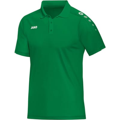 Jako Classico Polo Heren - Sportgroen | Maat: S