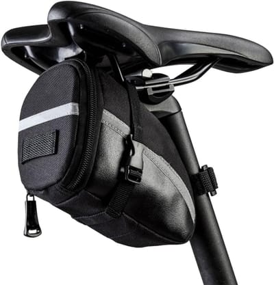 Zadeltas Racefiets & Mountainbike - Fiets Tas Universeel - Waterdicht -Zwart