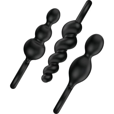 Satisfyer Plugs gemaakt van siliconen, 13,5 - 14 cm, 3 delen