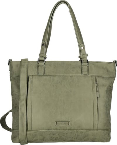Enrico Benetti Ruby Shopper 15 inch laptopvak - 66726 - Olijf