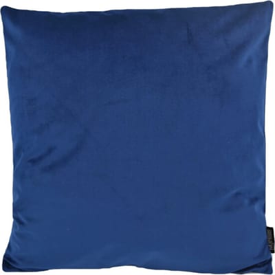 Gek op kussens! Velvet donkerblauw | 45 x 45 cm | kussenhoes | polyester