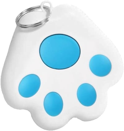 Huisdier Tracker - Locatie Vinder - Objecten Terugvinden - Waterdicht Ontwerp - Compact Formaat - Wit