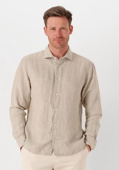 Matinique Overhemd Mamarc Short 30205841 161105 Plaza Taupe Mannen Maat - W39