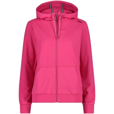 CMP Stretch Fleece Hoodie - Fucsia - Maat Damen_EU 34