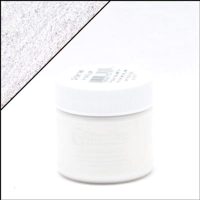 Angelus Glitterlites - Wit - 29,5 ml Glitter verf voor leer (White Sugar)