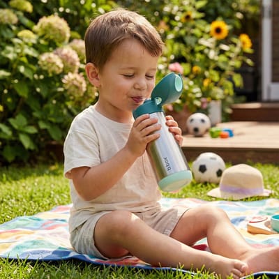 b.box Thermos-Drinkfles en Waterfles | Geïsoleerd, Dubbelwandig, Roestvrij Staal | Houdt Drankjes tot 15 Uur Koud en tot 8 Uur Warm | 500 ml