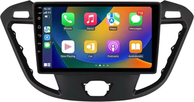 Autoradio met bluetooth - Carplay - Voor Ford Transit & Tourneo (2013-2021) - Geschikt voor Apple en Android - Stereo - Navigatie - Navigatiesysteem auto - 2GB 32GB
