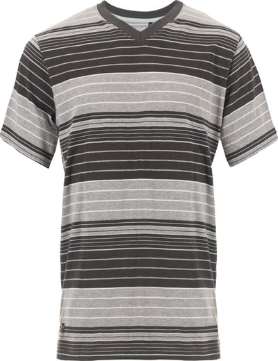 T-shirt Pastunette - Gestreept - Katoen - Grijs - Maat XL