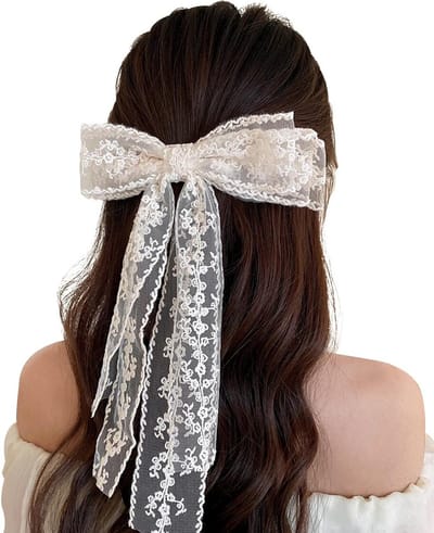 Stijlvolle Haarspeldjes met Strik voor Dames en Meisjes - Hoofddeksel Accessoire voor Feestjes