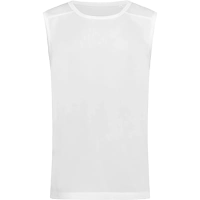 Stedman Active 140 Sleeveless S8440 - White - S
