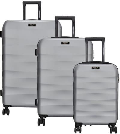 Beagles Travel Koffer 20-24-28 Inch - Kofferset - Koffers - Travel - Reizen - Set - Zilver