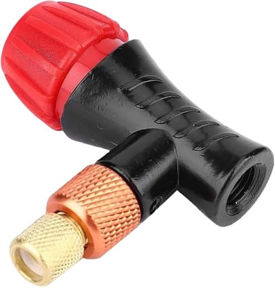 Thijox - CO2 Fietspomp met Patroon - Mini Luchtpomp voor Racefietsen en Mountainbikes - Inclusief Franse Ventieladapter - 54 mm
