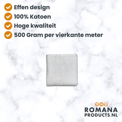 Romana Products Hotelhanddoek - Luxe Badhanddoek - Wit - 30cm x 50cm - Zacht en Absorberend