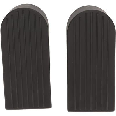 2 Stuks Deurstoppers Flexibel Dik Anti-Slip Slijtvast Groot Zwart Veiligheidsdeur Stoppen voor