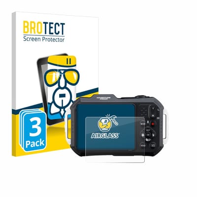 Screenprotector 3 Stuks voor Ricoh Pentax WG-1000 Beschermglas transparant
