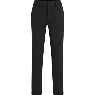 Boss Heren Kaiton Effen Slim Fit Pakbroek (Zwart)