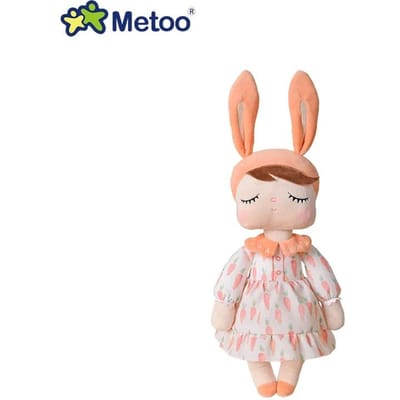 Originele Metoo 35cm Angela Pastorale Stijl Konijn Pluche Pop Kind Knuffel Zacht Gevuld Speelgoed Ideaal Voor Baby Plus Kinderen Verjaardagscadeaus 35cm