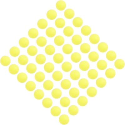 Tafeltennisballen - Bal Spel - Recreatief Gebruik - Mat Oppervlak Grip - 40mm Standaard - Lichtgeel