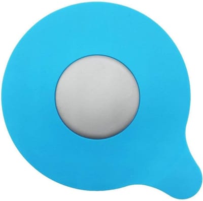 Afvoerplug Bad - Afvoerdeksel Gootsteen - Water Dicht Maken - Universele Pasvorm - 13.2 cm Diameter - Grijs