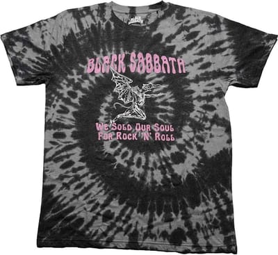 Black Sabbath - We Sold Our Soul For Rock N' Roll Heren T-shirt - S - Zwart/Grijs