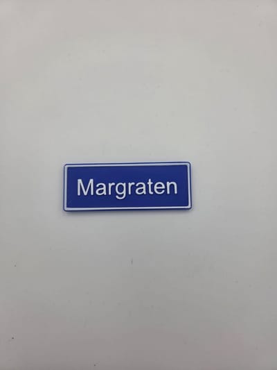 Koelkast Magneet plaatsnaam 8 X 3 CM Margraten