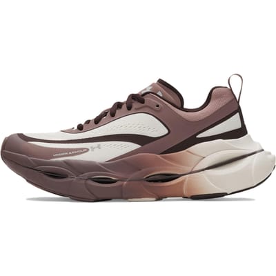Under Armour UA Halo Racer Summit White Kona Brown (aux femmes) 38 gray