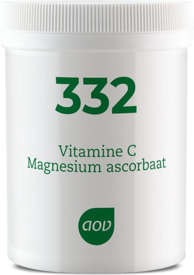 AOV 332 Vitamine C Magnesium Ascorbaat - 2 x 250 gr - Voordeelverpakking