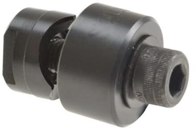 ONF3 - 45mm Zeshoek Stalen Plaat Perforator - Duurzaam en Antislip - 45mm - Plaatstaal Snijder - Geschikt voor Professioneel Gebruik - Zwart