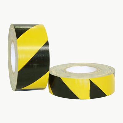 Gevarenwaarschuwing Duct Tape Zwart/Geel Strepen - Breed en Sterk