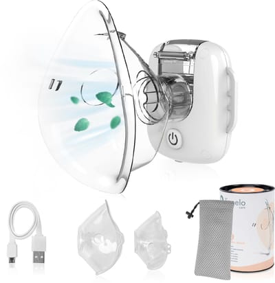 Lionelo care - Nebi Air mask - Vernevelaar voor Ouder en Kind -infectie behandeling