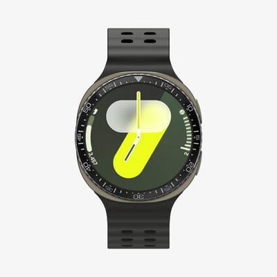 Spigen Randbeschermer Geschikt voor Samsung Galaxy Watch 8 44MM - Bezel Ring - Zwart