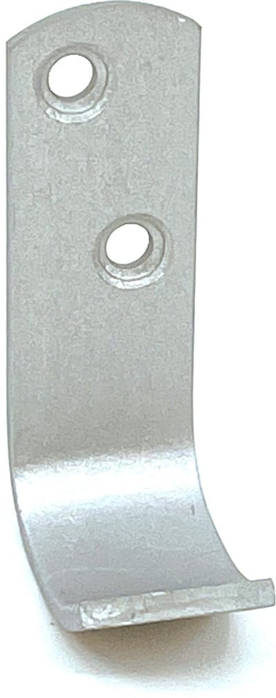AVENUE DECORATION jashaak "Liede" - 1-haaks - B 19 x H 53 mm - aluminium