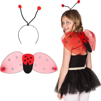 Boland - Set kind Lieveheersbeestje - Kinderen - Vrouwen - Lieveheersbeestje - Dieren