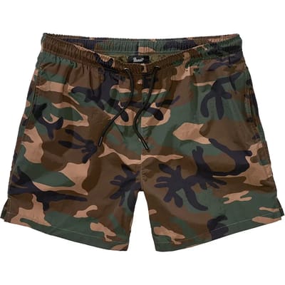 Brandit - Basic Zwemshorts - 3XL - Groen