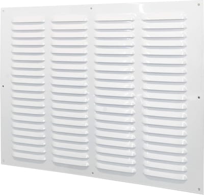 Ventilatierooster Metaal Wit 40x30 cm - Luchtrooster voor Ventilatie