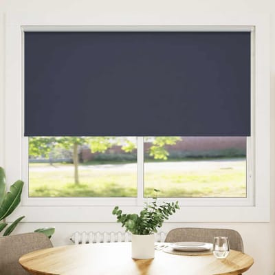 vidaXL - Rolgordijn - verduisterend - 164,4 - x - 175 - cm - stofbreedte - 160 - cm - marine