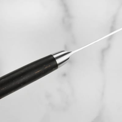 Yaxell Taishi Nakiri 16,5 cm – VG-10 Staal – Hardheid 61 HRC – Tsuchime Afwerking – Gehamerd Lemmet – Zwart Pakka Beukenhout Handvat