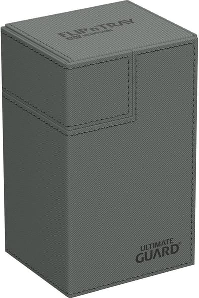 Ultimate Guard Ultimate Guard Flip'n'Tray 80+ Xenoskin - Grey Card Boxes
