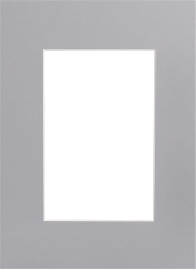 Passe-partouts 822 Grijs 40x60cm met 29x44cm uitsnede (5 stuks)