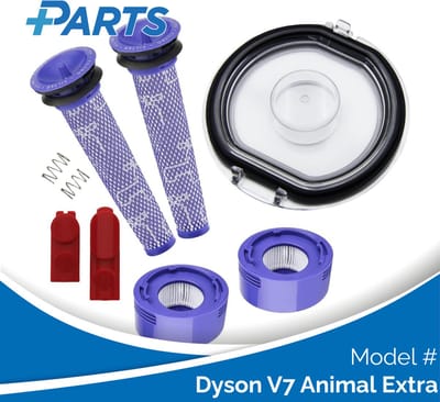 Dyson V7 Animal Extra Onderhoudsset (Plus.Parts® alternatief voor 965661-01 / 967478-01)