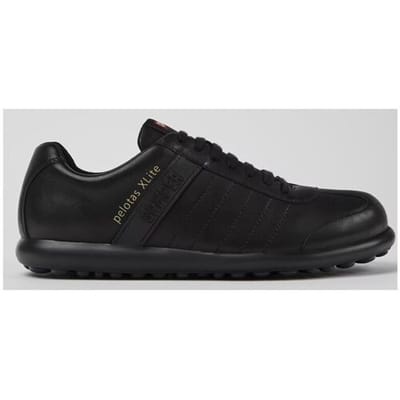 Athletic Inspired Shoe - Black Sneakers
