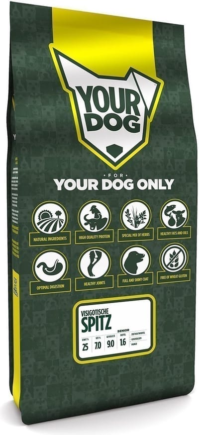 Yourdog Visigotische spitz Rasspecifiek Senior Hondenvoer 12kg | Hondenbrokken