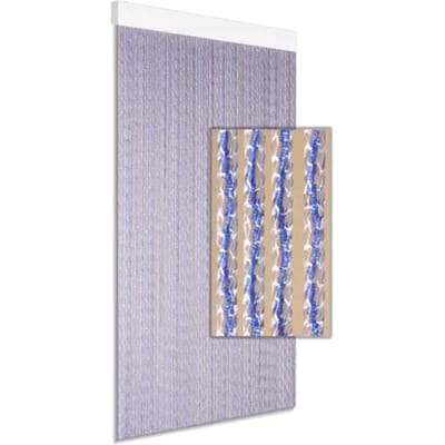 Degor Vliegengordijn Paola - 90x210cm - Blauw - Huisdiervriendelijk