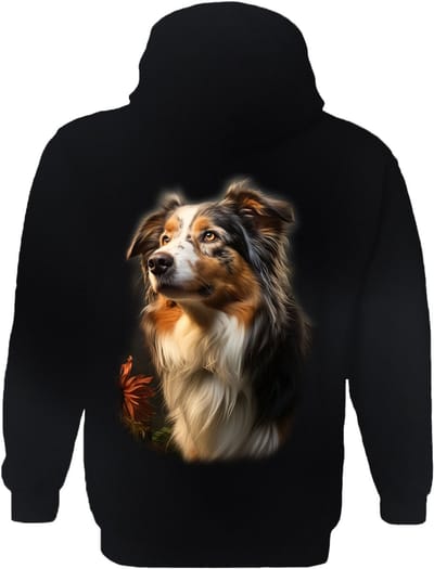 Australische Herder Australian Shepherd The Coloured House Hoodie S