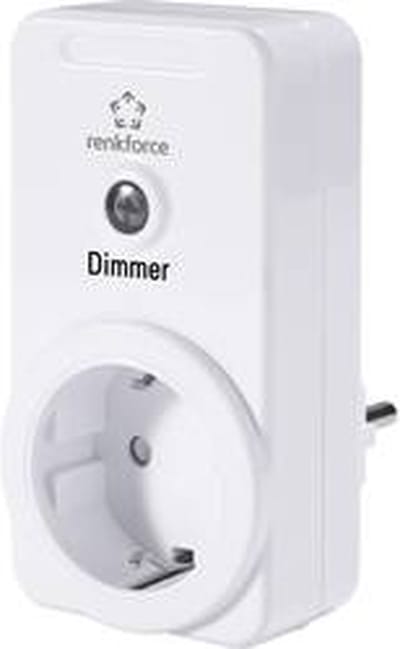RS2W Fase-aansnijdingsdimmer Draadloos Tussenstekker 1-kanaals Schakelvermogen (max.) 300 W Bereik max. (in het vrije v