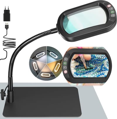 Vergrootglas Met Verlichting - Loeplamp met Led Verlichting - precisie