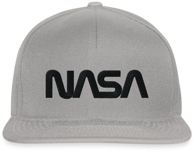 NASA Logo Zwart Borduurwerk Snapback cap