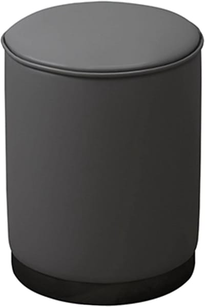 Voetenbank Poef - Krukje Bijzettafel - Ontspannen Zitten - Zachte Gewatteerde Zitting - 40x45x35cm - Roze