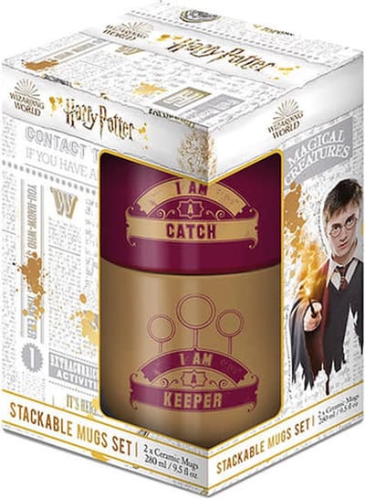 Harry Potter (Catch & Keeper) Stapel Mokken Set